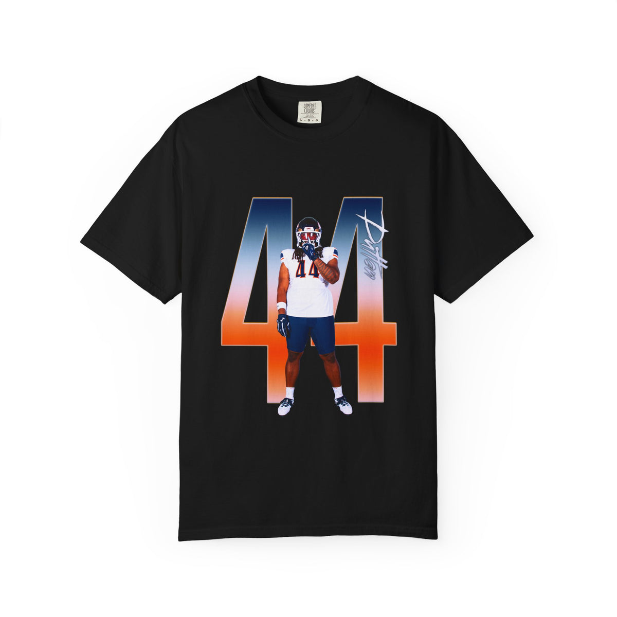 Justin Dutton Player Icon Number Premium Tee
