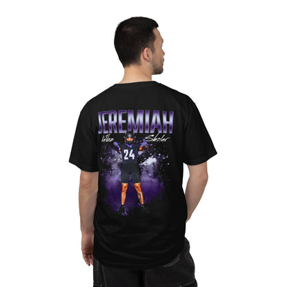 Jeremiah Valdez-Sholar Logo Front & Back Premium Tee