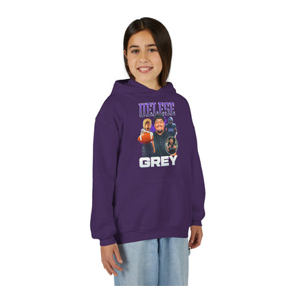 Uelese Grey Kids Hoodie