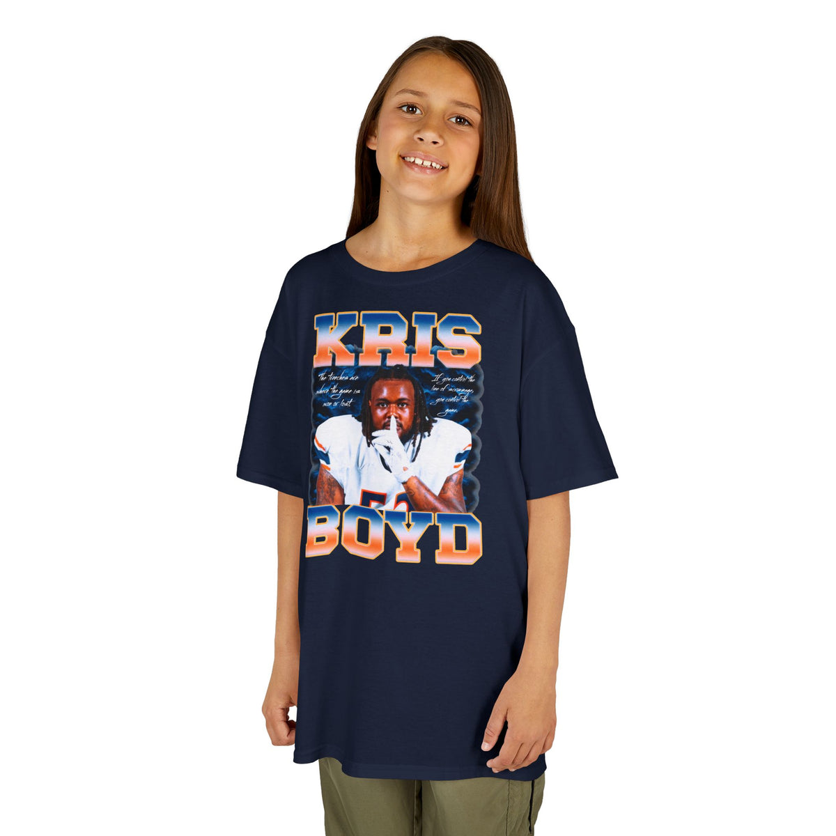 Kris Boyd Featured Quote Kids Tee