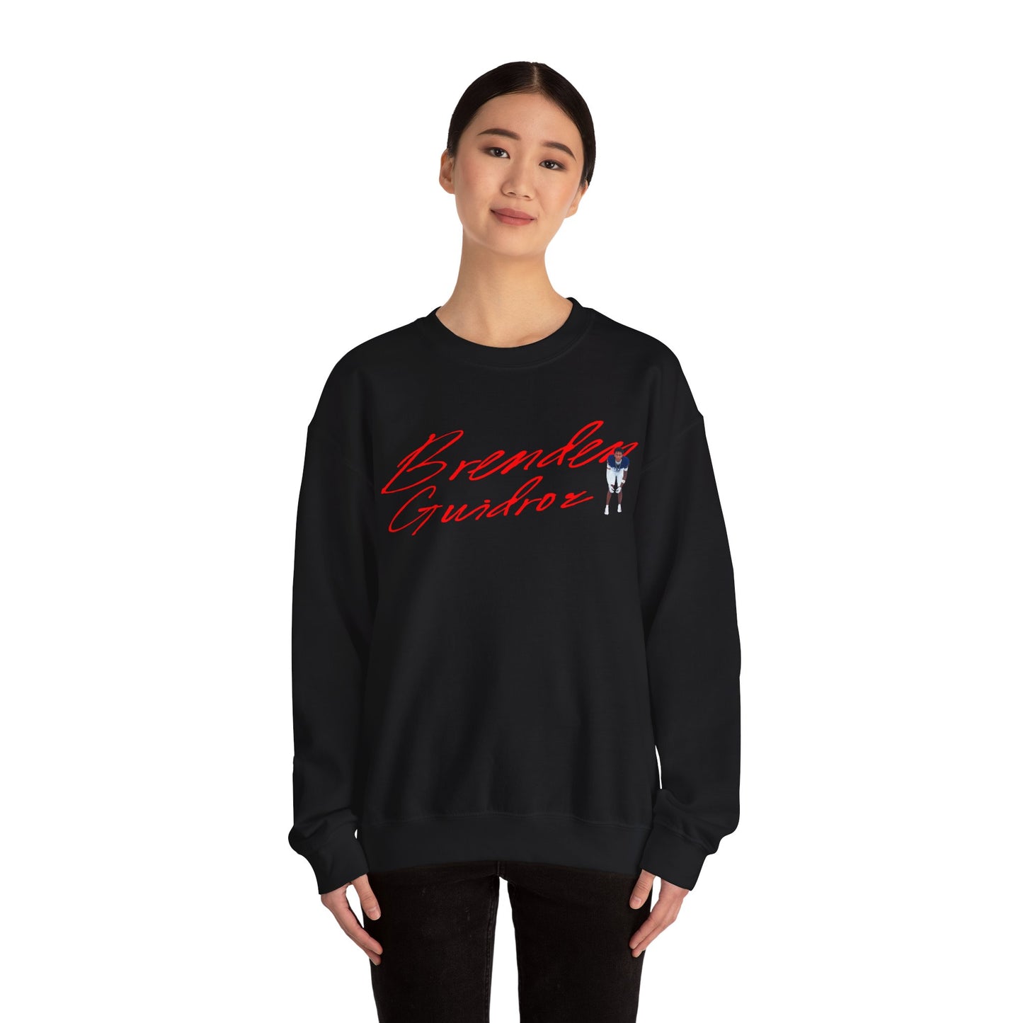 Brenden Guidroz Cursive Crewneck Sweatshirt