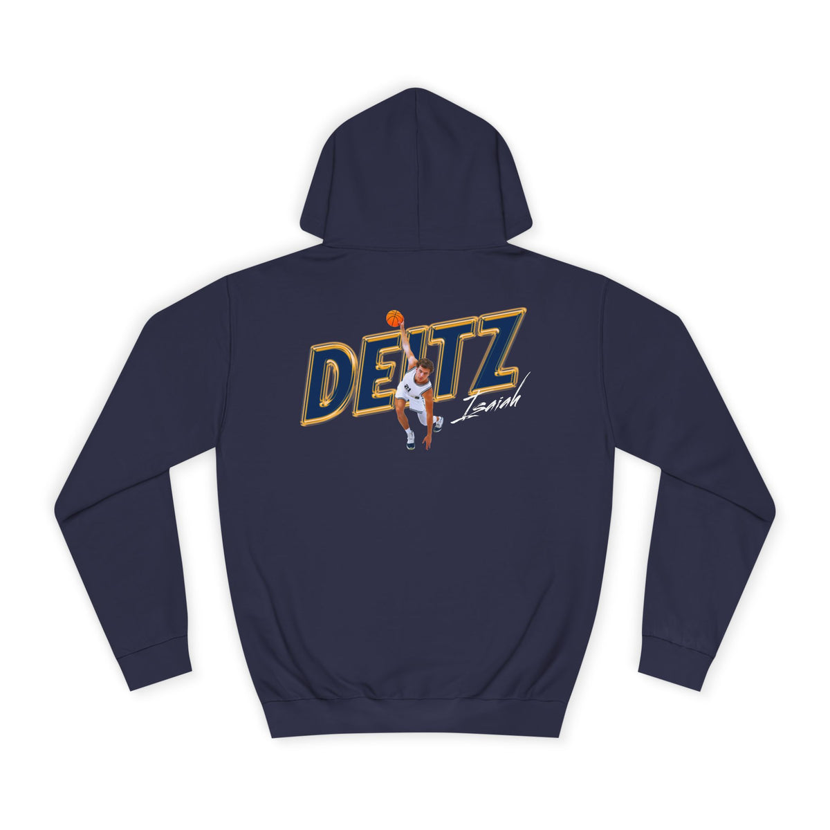 Isaiah Deitz Cursive Combo Colored Premium Hoodie
