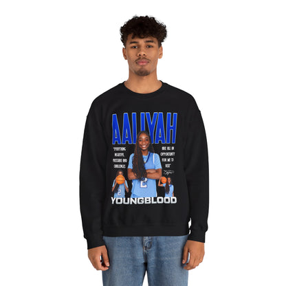 Aaliyah Youngblood Featured Quote Crewneck Sweatshirt