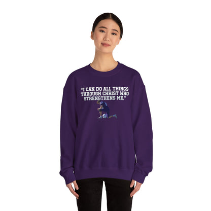 Kacper Lobas Featured Quote Crewneck Sweatshirt