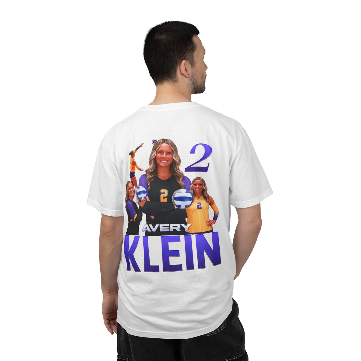 Avery Klein Logo Front & Back Premium Tee