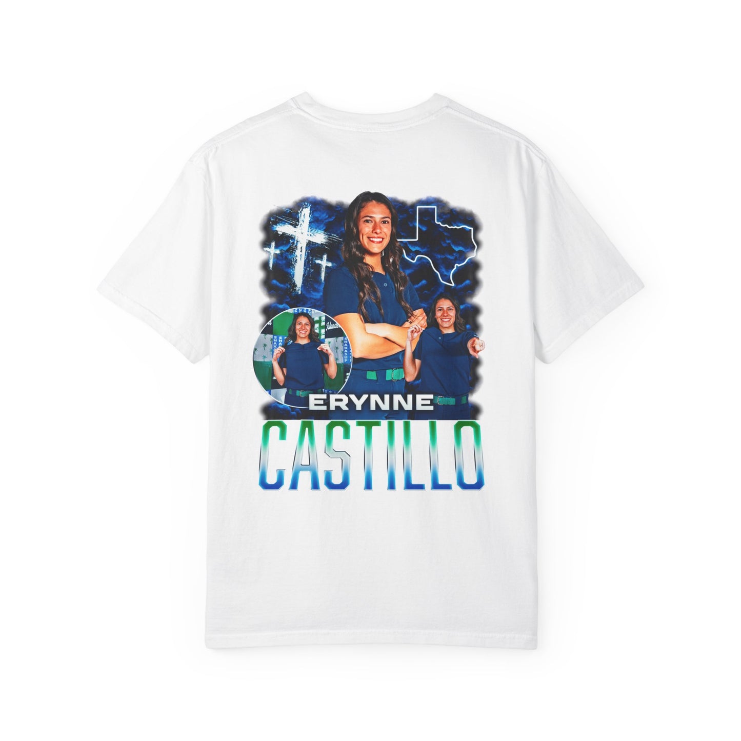 Erynne Castillo Logo Front & Back Premium Tee