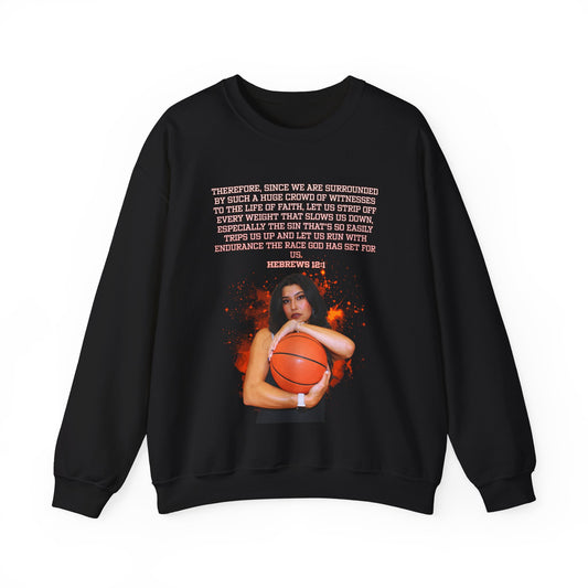 Mistidawn Roybal Athlete Quote Crewneck Sweatshirt