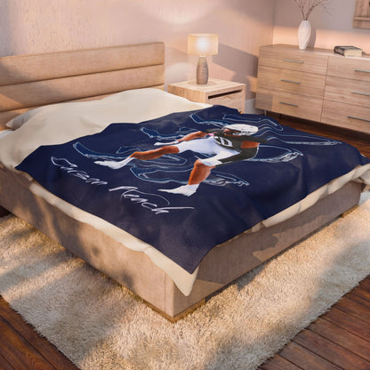 Carson Keach 60"-80" Plush Blanket