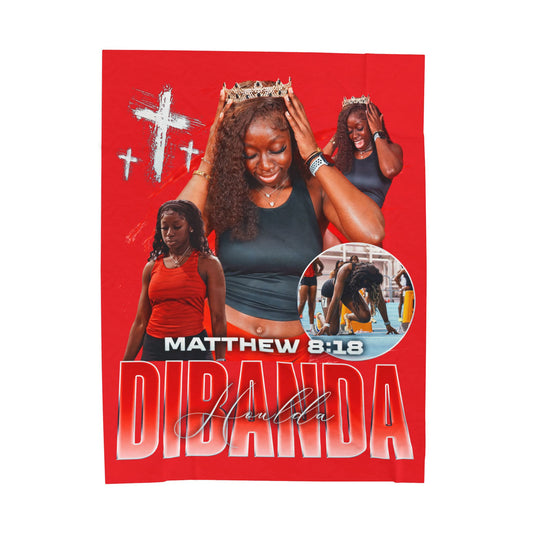 Houlda Dibanda Team Mascot 60"-80" Plush Blanket