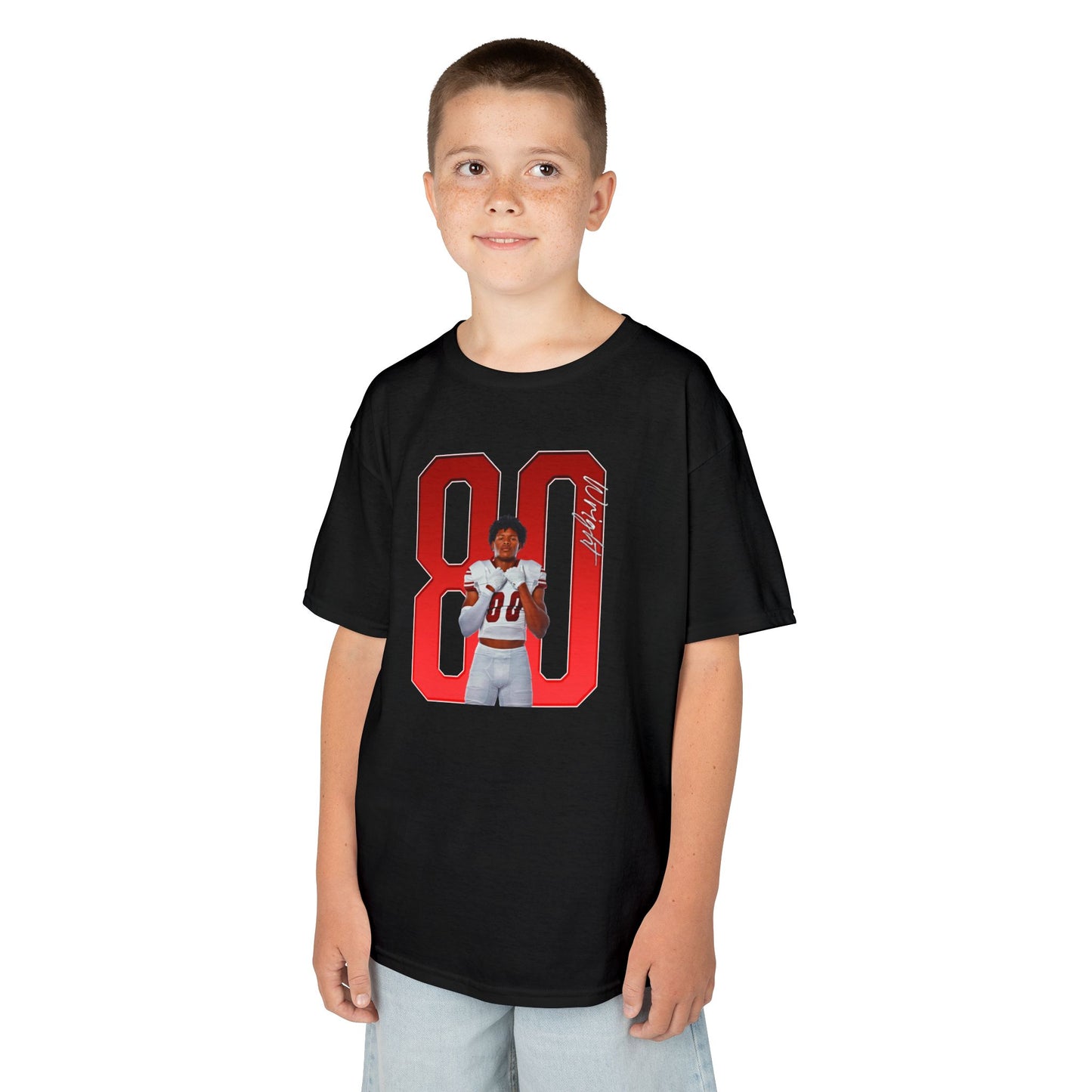 Izeyah Wright Player Icon Number Kids Tee