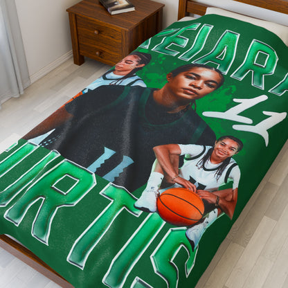 Keiara Curtis 60"-80" Plush Blanket