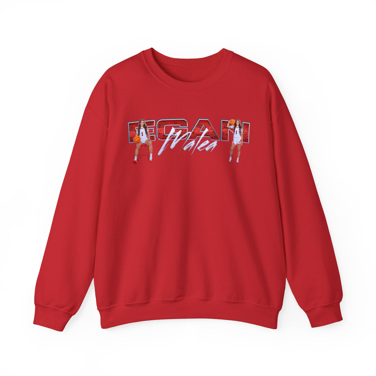 Malea Egan Big Last Name Crewneck Sweatshirt