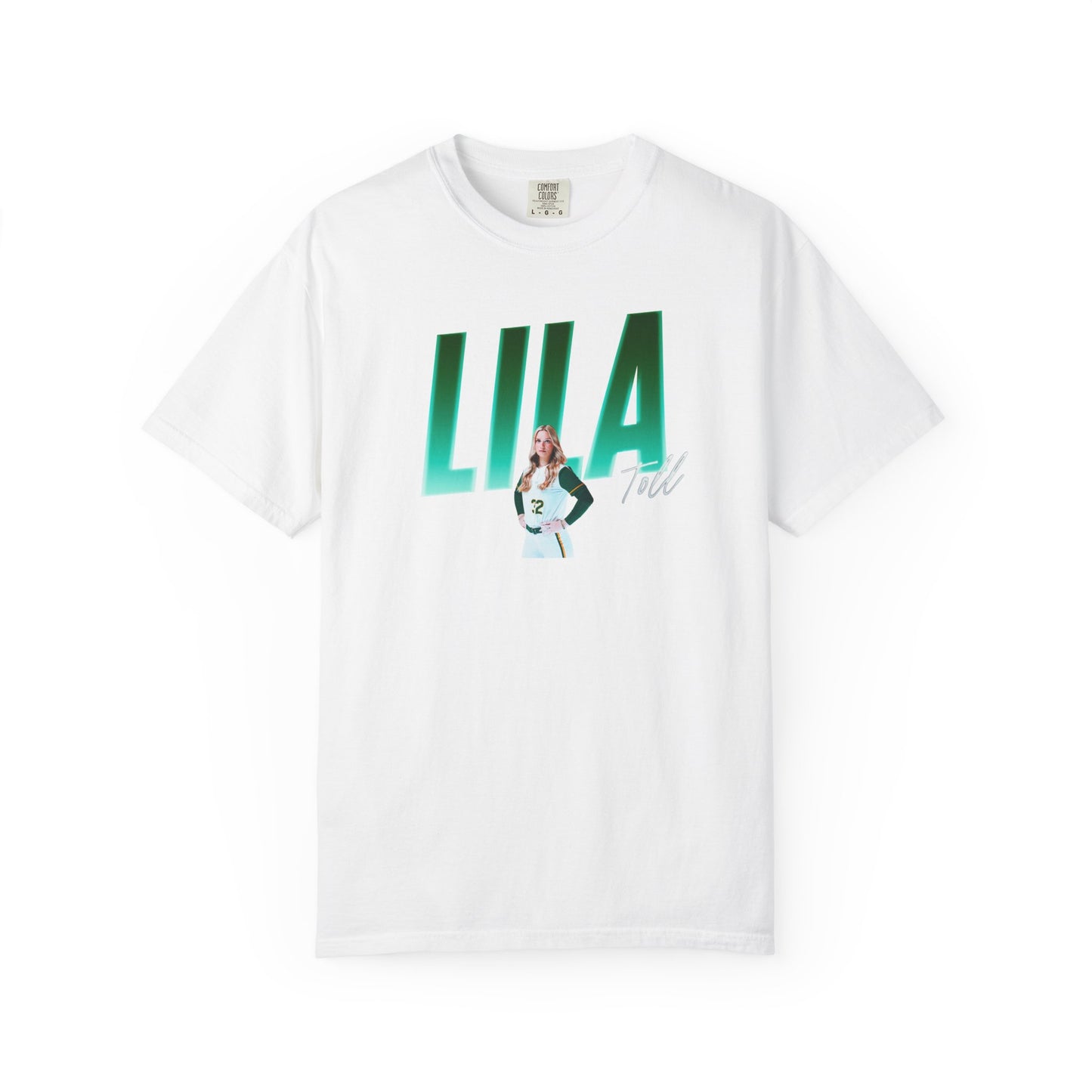 Lila Toll Cursive Combo Colored Premium Tee