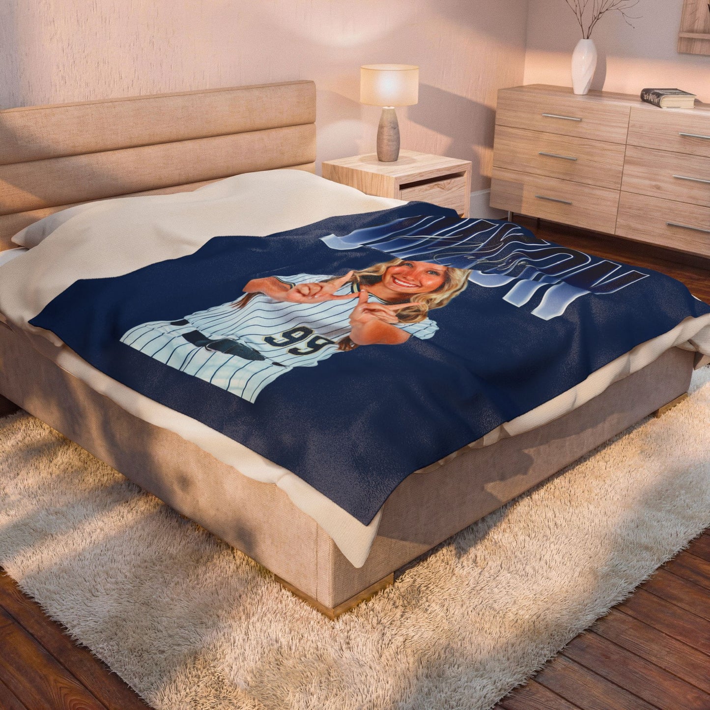 Madison Dixon 60"-80" Plush Blanket