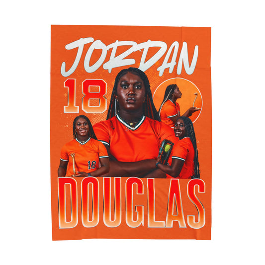 Jordan Douglas 60"-80" Plush Blanket