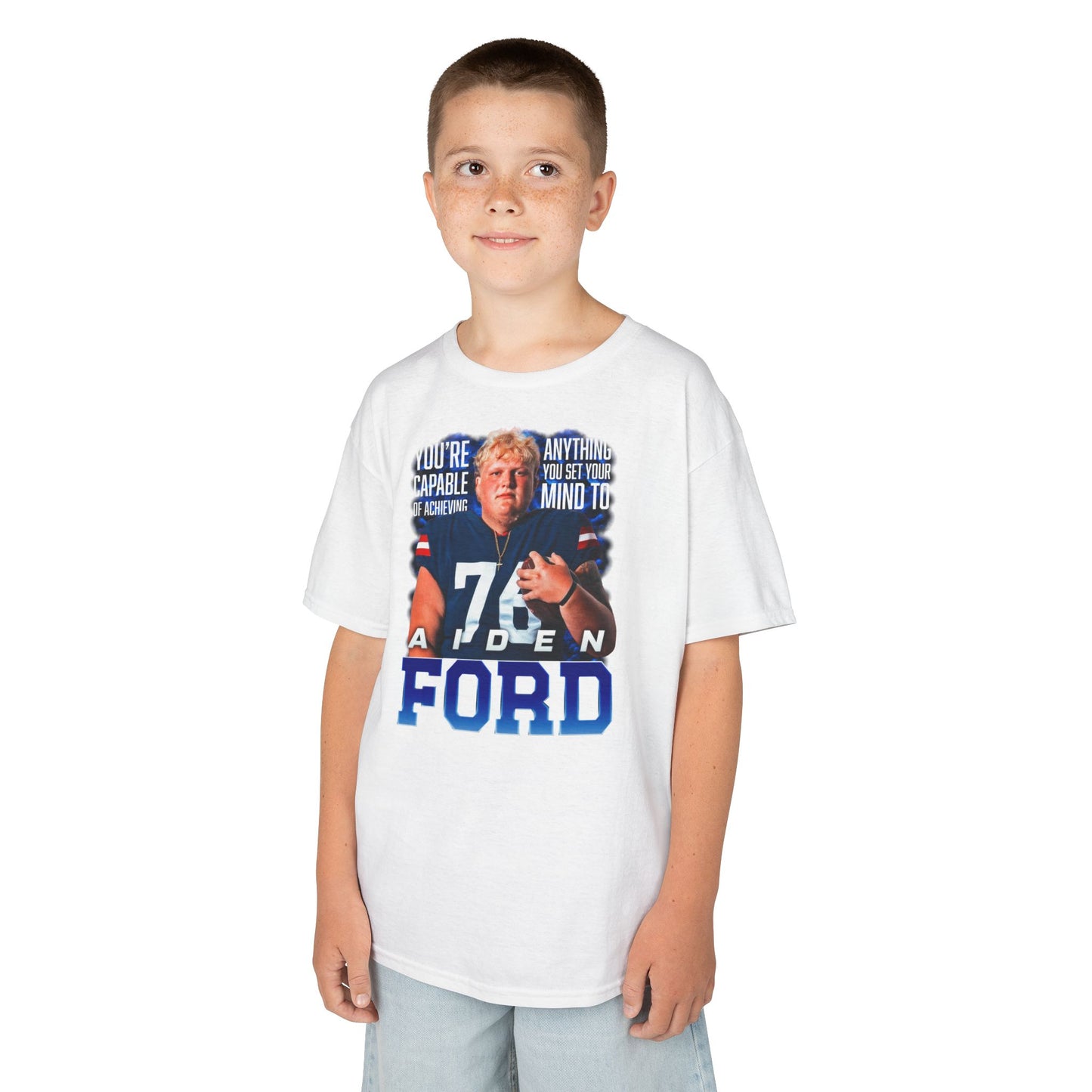 Aiden Ford Featured Quote Kids Tee