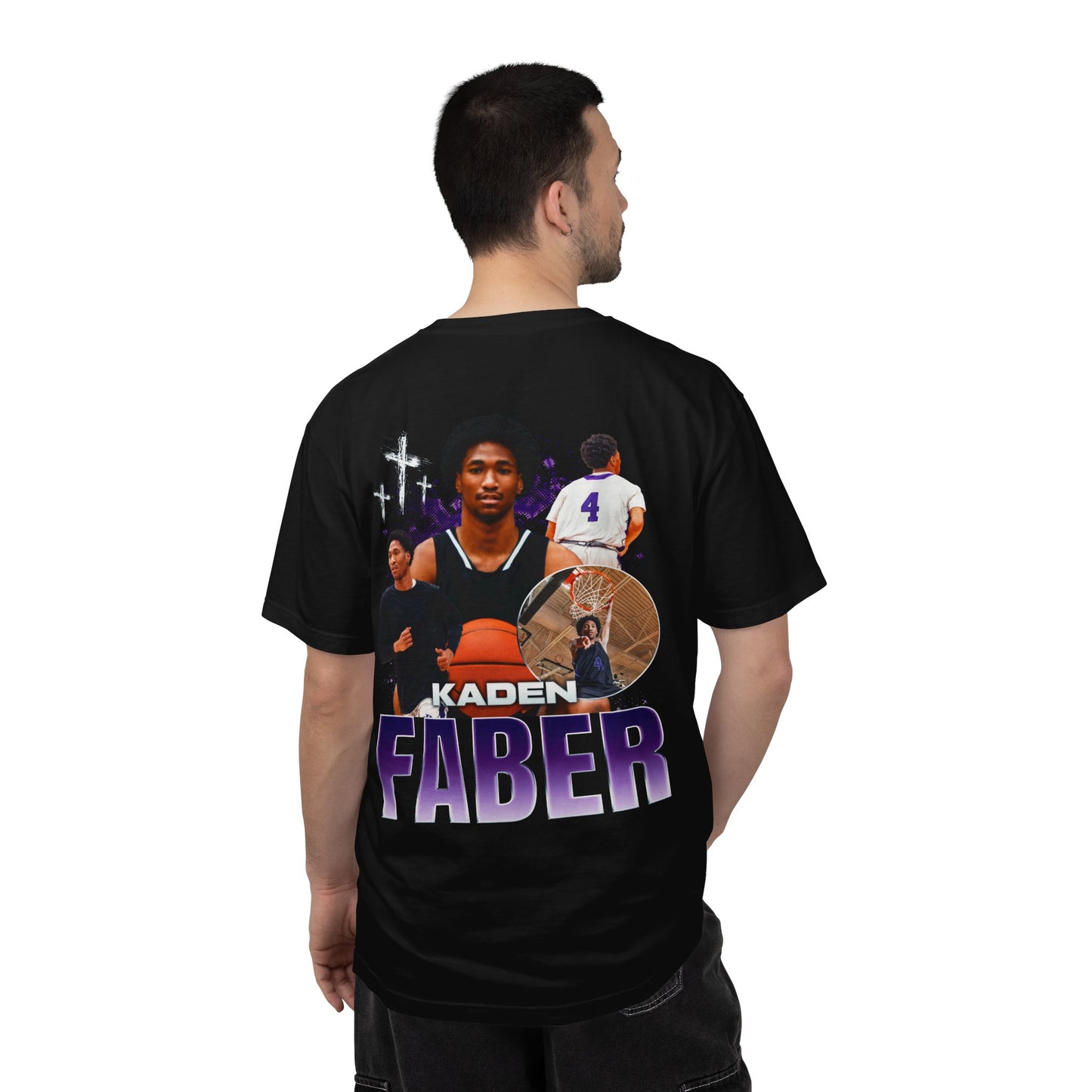Kaden Faber Logo Front & Back Premium Tee