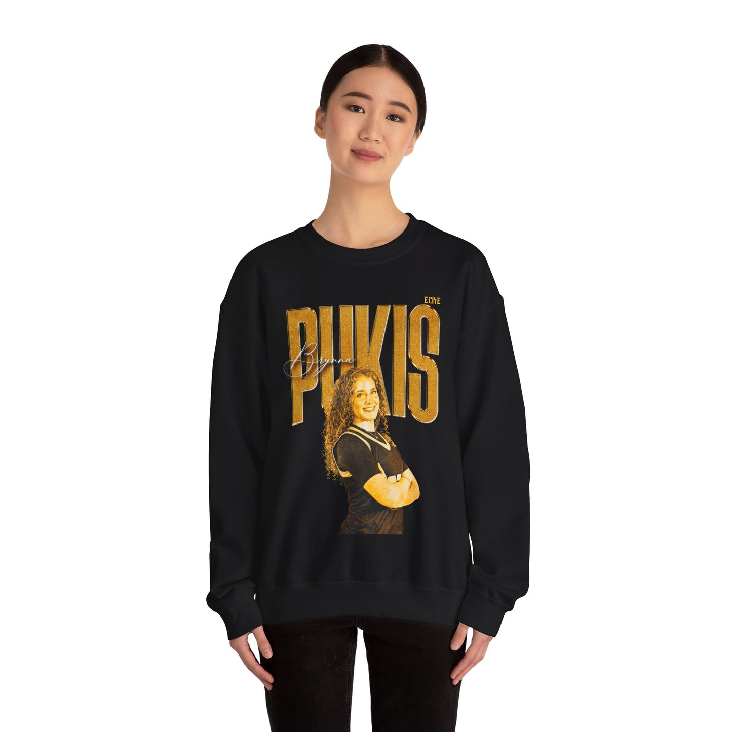Brynna Pukis Faded Glory Crewneck Sweatshirt