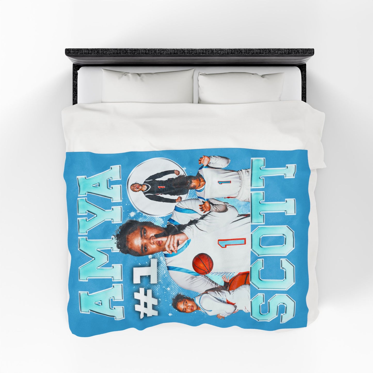 Amya Scott 60"-80" Plush Blanket