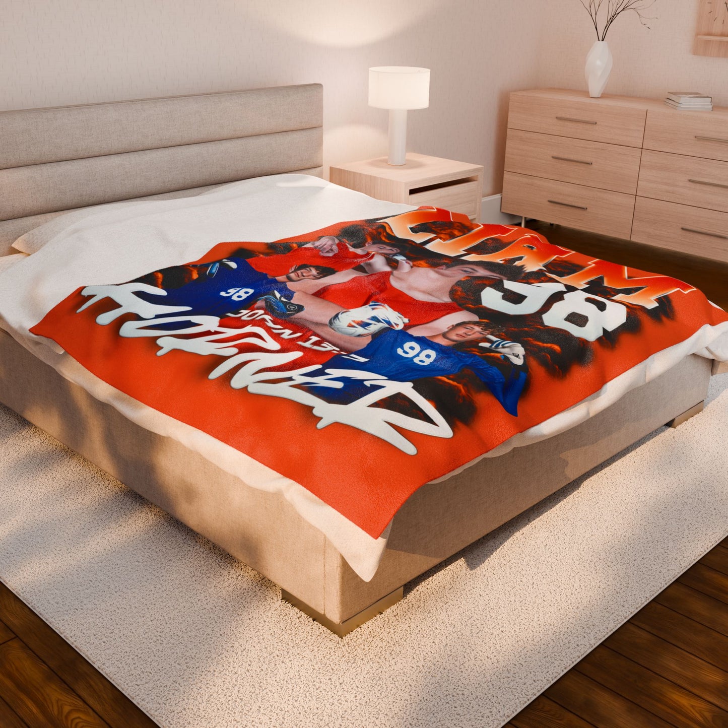 Liam Horner 60"-80" Plush Blanket