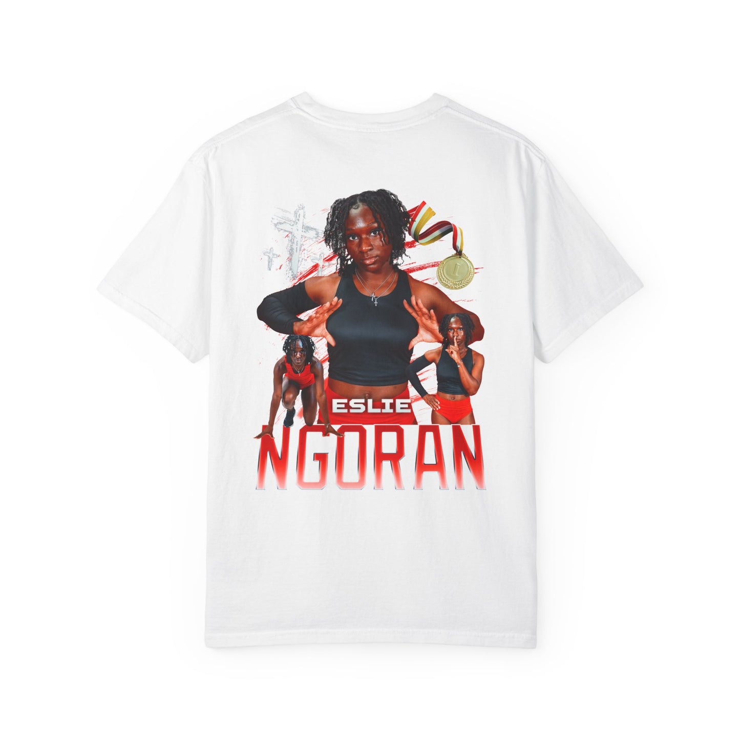 Eslie Ngoran Logo Front & Back Premium Tee