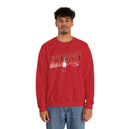 Cam Richardson Cursive Combo Crewneck Sweatshirt