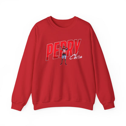 Chris Perry Cursive Combo Crewneck Sweatshirt