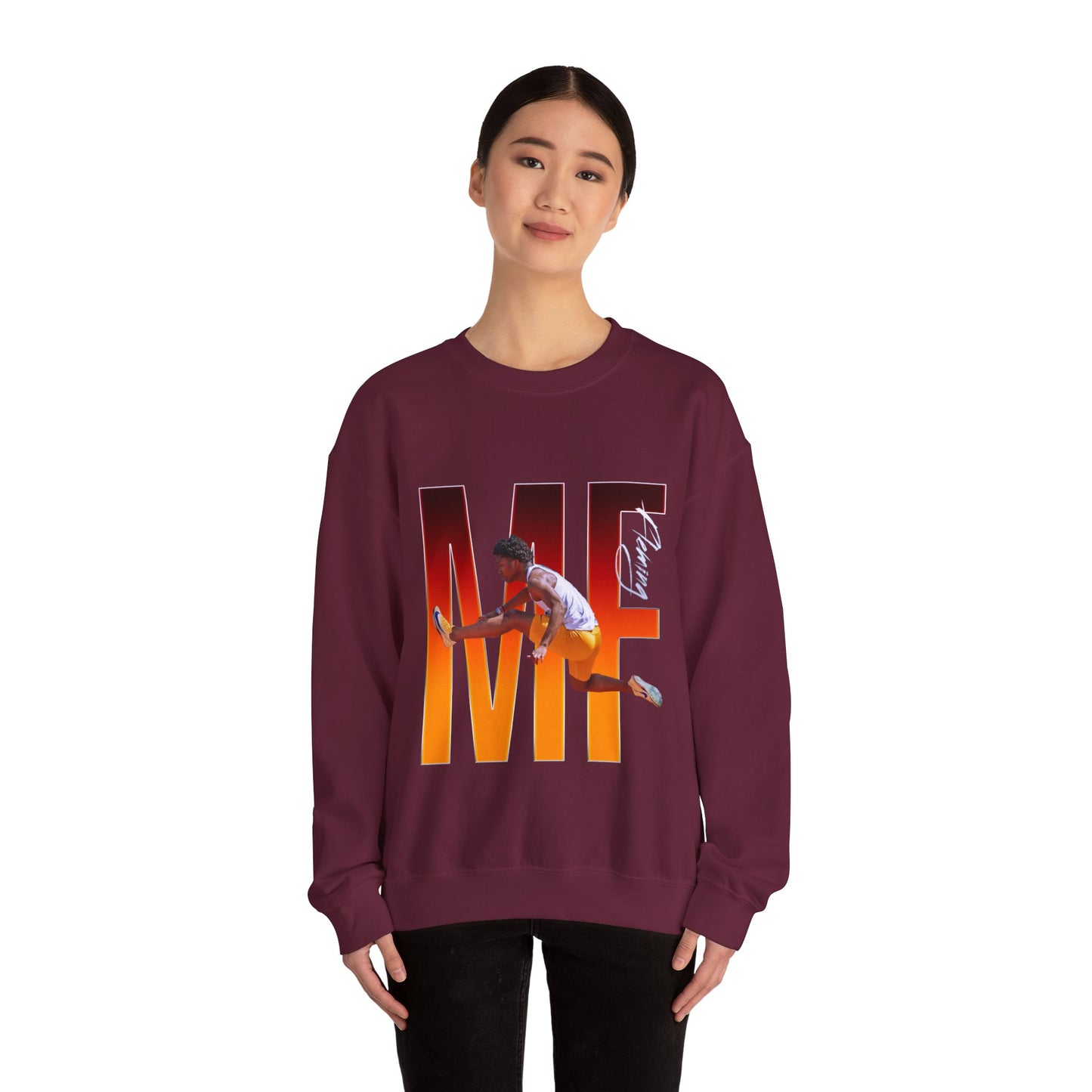 Makhii Fleming Player Icon Iniitials Crewneck Sweatshirt