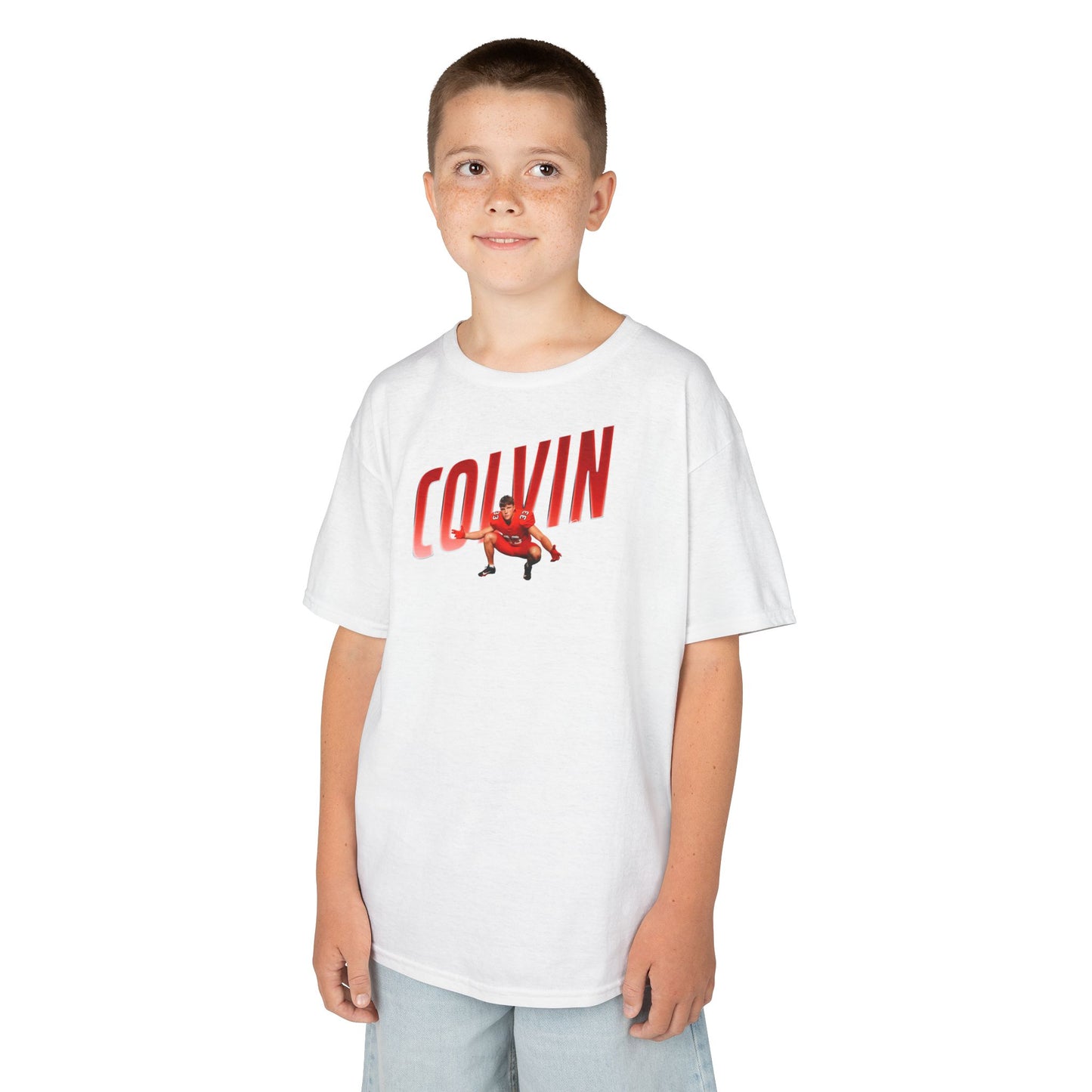 Draivyn Colvin Cursive Combo Kids Tee