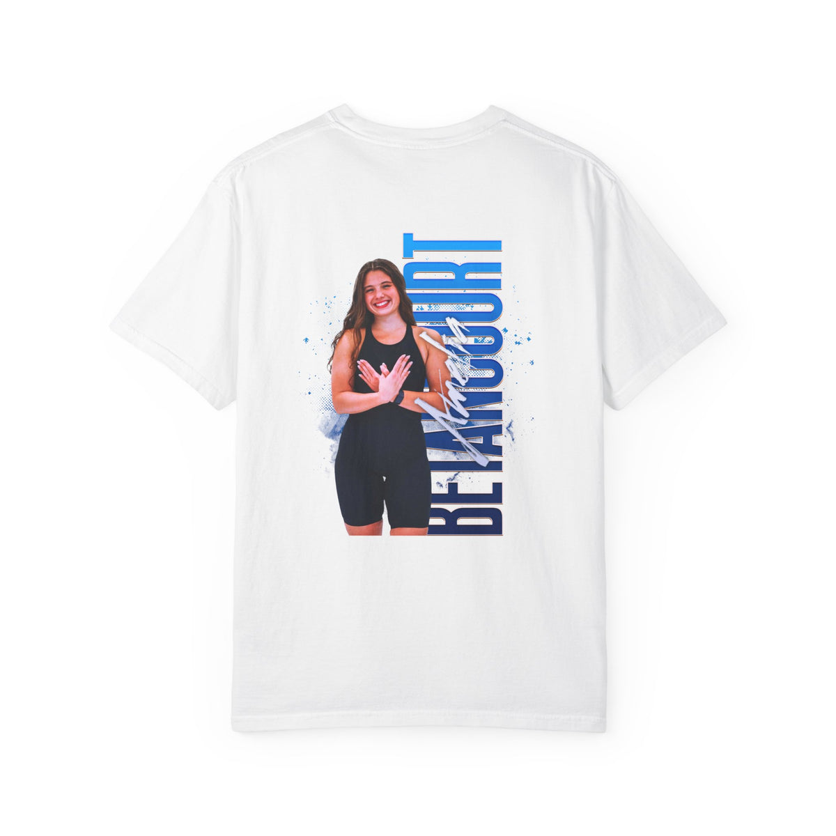 Amelia Betancourt Logo Front & Back Premium Tee