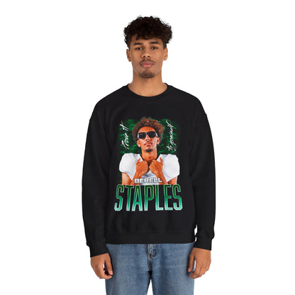 Berell Staples Featured Quote Crewneck Sweatshirt