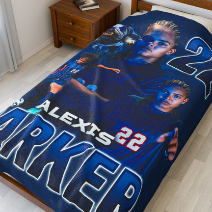 Alexis Parker 60"-80" Plush Blanket