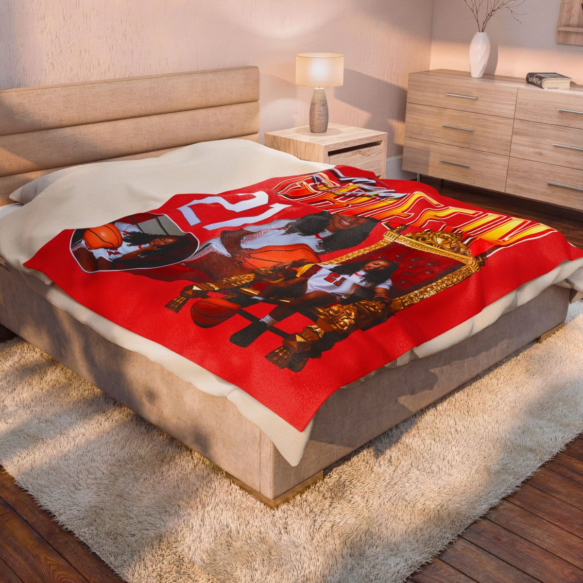 Amya Griffin 60"-80" Plush Blanket