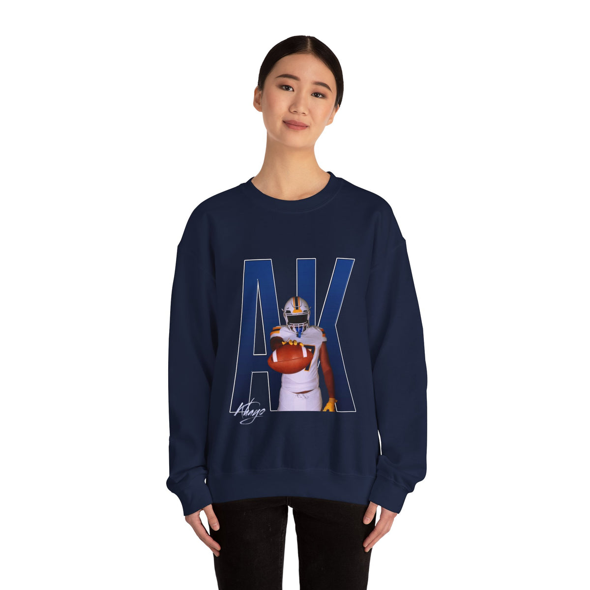 Aaron Khayo Player Icon Initials Crewneck Sweatshirt
