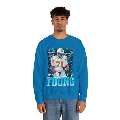 Ramirez Young Featured Quote Crewneck Sweatshirt
