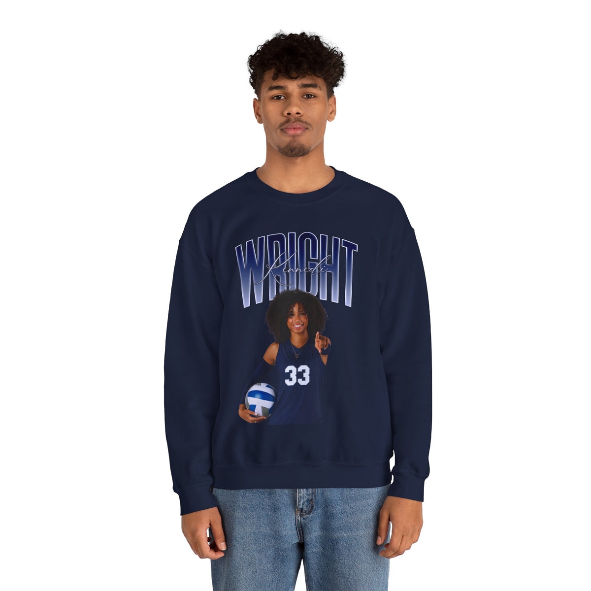 Kennedi Wright Athlete Glory Crewneck Sweatshirt