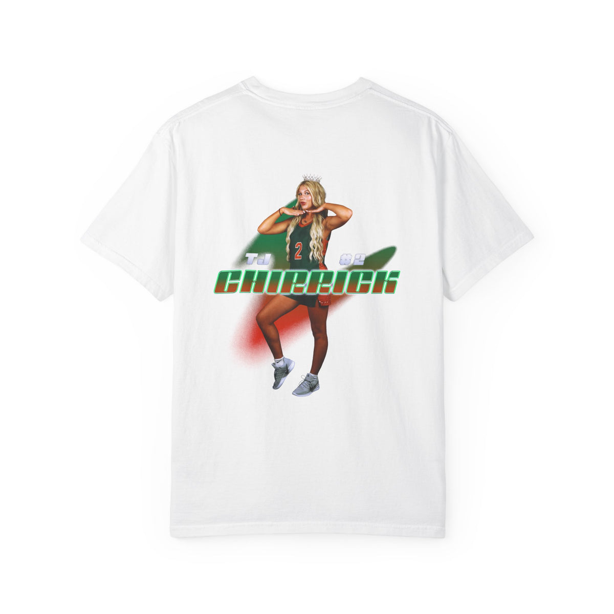 TJ Chirrick Logo Front & Back Premium Tee