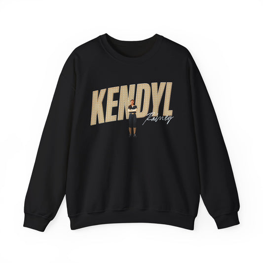 Kendyl Rainey Cursive Combo Crewneck Sweatshirt