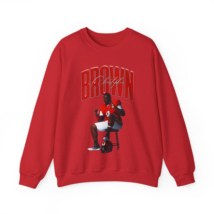 Christopher Brown Athlete Glory Crewneck Sweatshirt