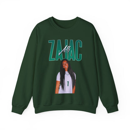 Alli Zajac Curved Combo Colored Crewneck Sweatshirt