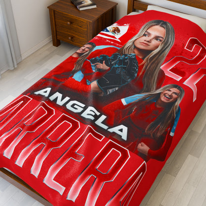 Angela Carrera 60"-80" Plush Blanket