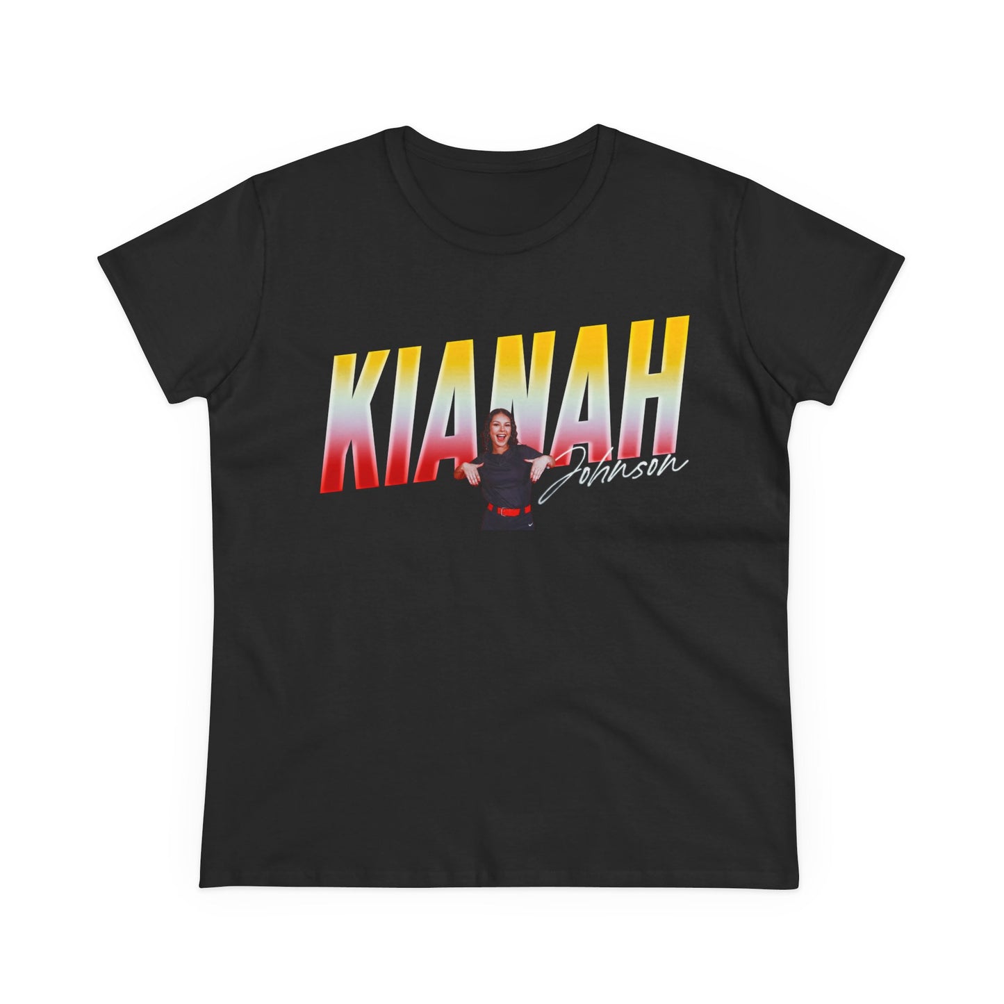 Kianah Johnson Cursive Combo Women's Tee
