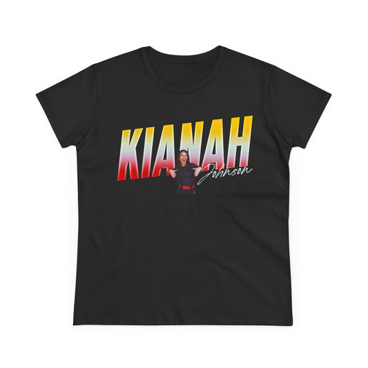 Kianah Johnson Cursive Combo Women's Tee
