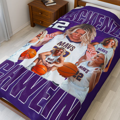 Mackenzie Schweim 60"-80" Plush Blanket