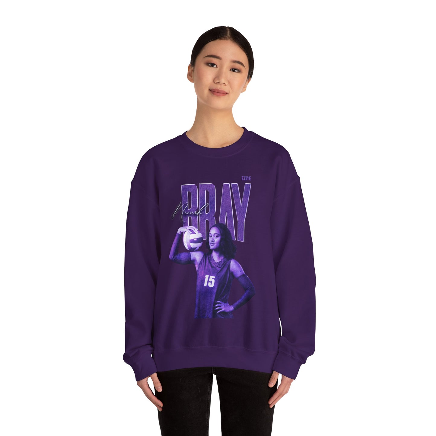 Nevaeh Bray Faded Glory Crewneck Sweatshirt