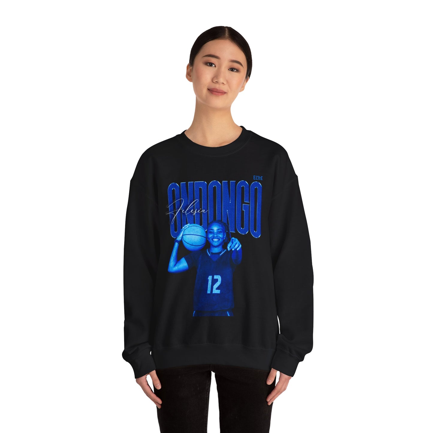 Felesia Ondongo Faded Glory Crewneck Sweatshirt