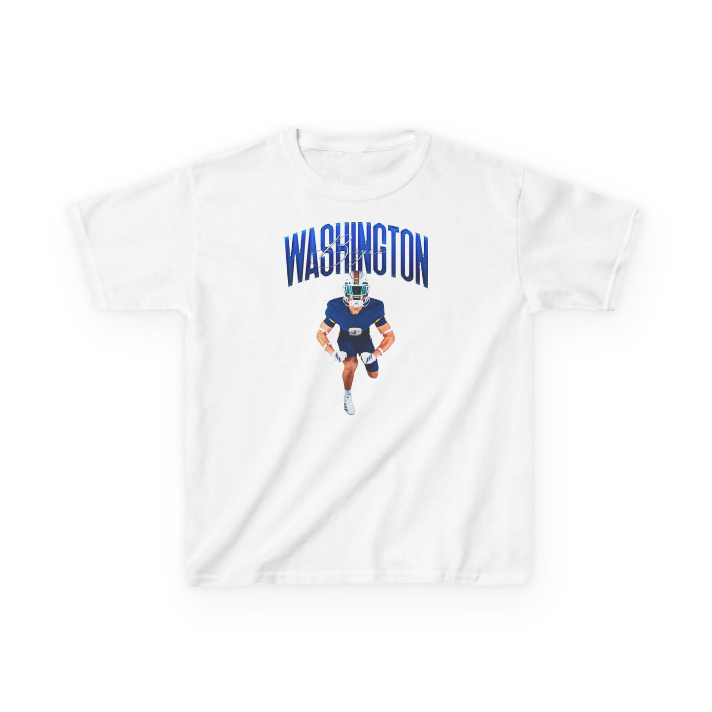 Bryce Washington Curved Combo Colored Kids Tee