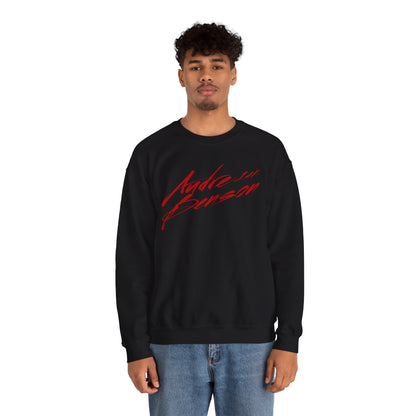 Audre Benson Cursive Name & Number Crewneck Sweatshirt