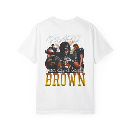 Malachi Brown Logo Front & Back Premium Tee