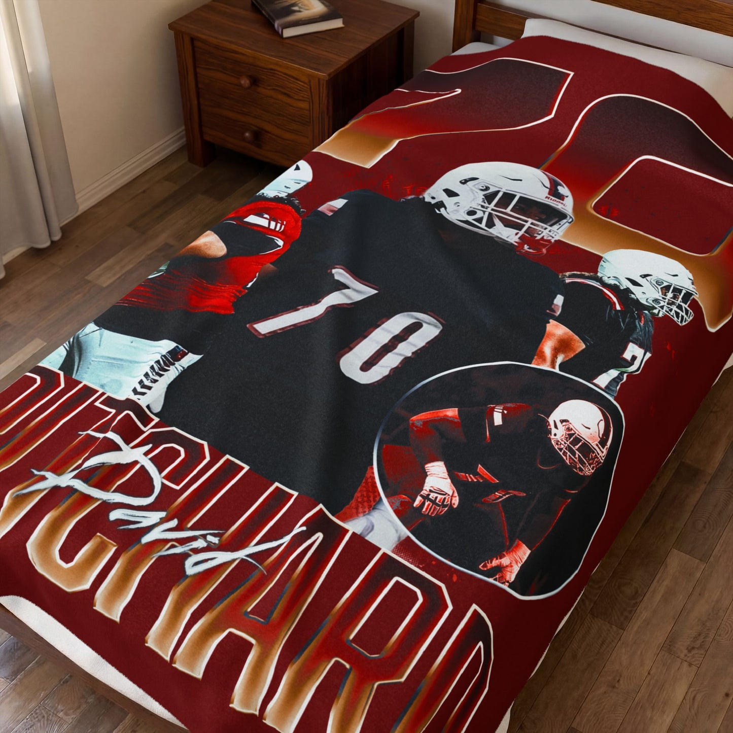 David Pritchard 60"-80" Plush Blanket
